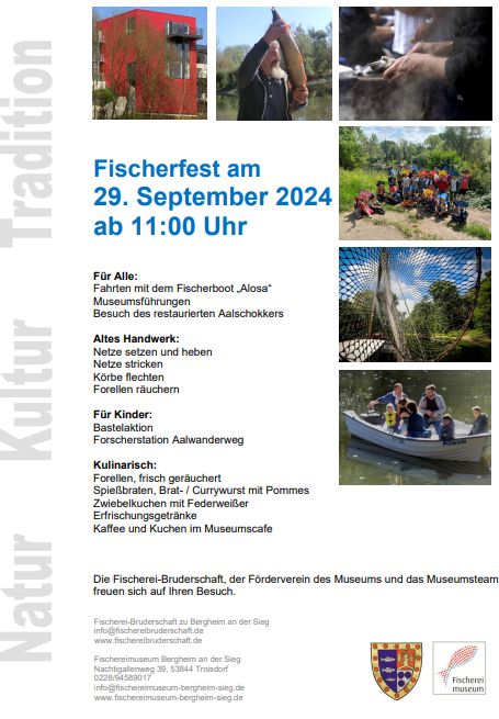 Fischerfest am 29. September 2024 ab 11:00 Uhr