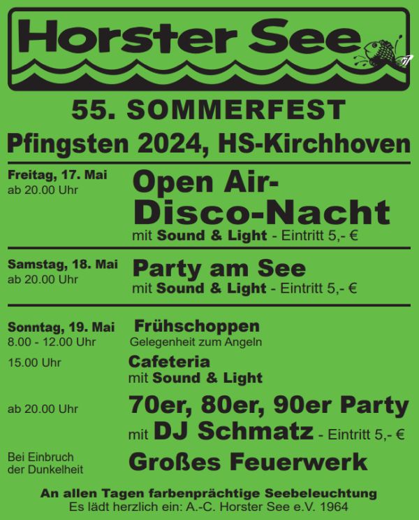 Horster See Sommerfest 2024 600X